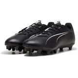 Puma Ultra 5 Play FG/AG Soccer Shoe, Black White, 43 EU