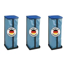Alpfa 3 Müllsackständer Müllsackhalter Abfallsackhalter bis 120L