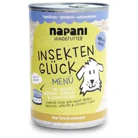 Napani Menü für Hunde Insekten Glück
