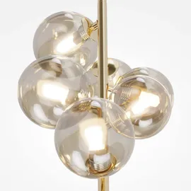 Maytoni Pendelleuchte Deckenlampe Hängelampe Designleuchte Gold Esszimmerlampe H 170 cm