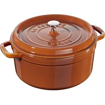 Staub Cocotte 26 cm rund zimt