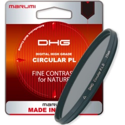 Marumi Polarisation-Serie DHG (55 mm, Polarisationsfilter), Objektivfilter, Blau