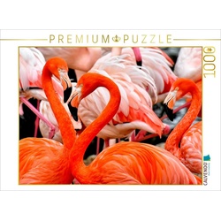 CALVENDO Puzzle CALVENDO Puzzle Flamingo 1000 Teile Lege-Größe 64 x 48 cm Foto-Puzzle Bild von Peter Roder, 1000 Puzzleteile