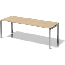 BISLEY Schreibtisch Cito Ahorn / Silber