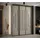 möbel kryspol Schwebetürenschrank Dakota 180 x 235,2 x 60 cm Schwarz