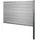 MCW Windschutz Savoie 185 cm Grau WPC