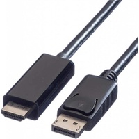 Value DisplayPort Kabel DP - UHDTV, ST/ST, Schwarz 7.5