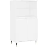 vidaXL Highboard 60 x 110 x 36 cm Weiß