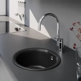 Evineo line 300 Küchenspüle Ø 43,5 cm, EUR100BL,