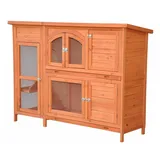nanook shop nanook Kleintierkäfig Hasenstall Kaninchenstall XL Jumbo natur
