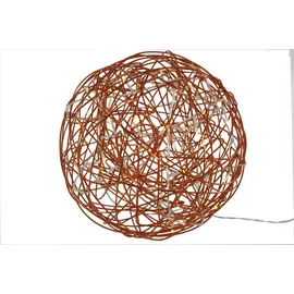 Best Season Led-3d-kugel 'galax Fun', Ockergelb, Alu, 30 cm