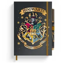Grupo Erik Harry Potter, A5 Notizbuch mit Wappen und 96 Seiten