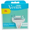 Venus Deluxe Smooth Sensitive Ersatzklingen, 8er-Pack