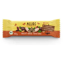 Allos Fruchtriegel Dattel Kakao bio