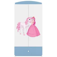 99rooms Dreams XXVI Kleiderschrank Weiß Hellblau