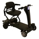 urban hopper Best Ager Fold PRO Elektro Seniorenmobil 4-Rad Faltbar max. 6 km/h Schwarz