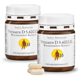 Kräuterhaus Sanct Bernhard Vitamin D 5.600 I.E. Kapseln 2 x 26 St.