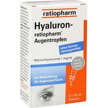 Ratiopharm Hyaluron ratiopharm Augentropfen 2 x 10 ml