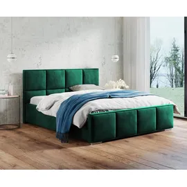 beautysofa Quatro 140 x 200 cm Grün
