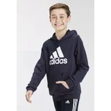 Adidas Kinder Hooded Sweat U Bl Hoodie, Legend Ink/White, IC6833, 140