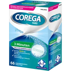 Corega TABS 3 Minuten