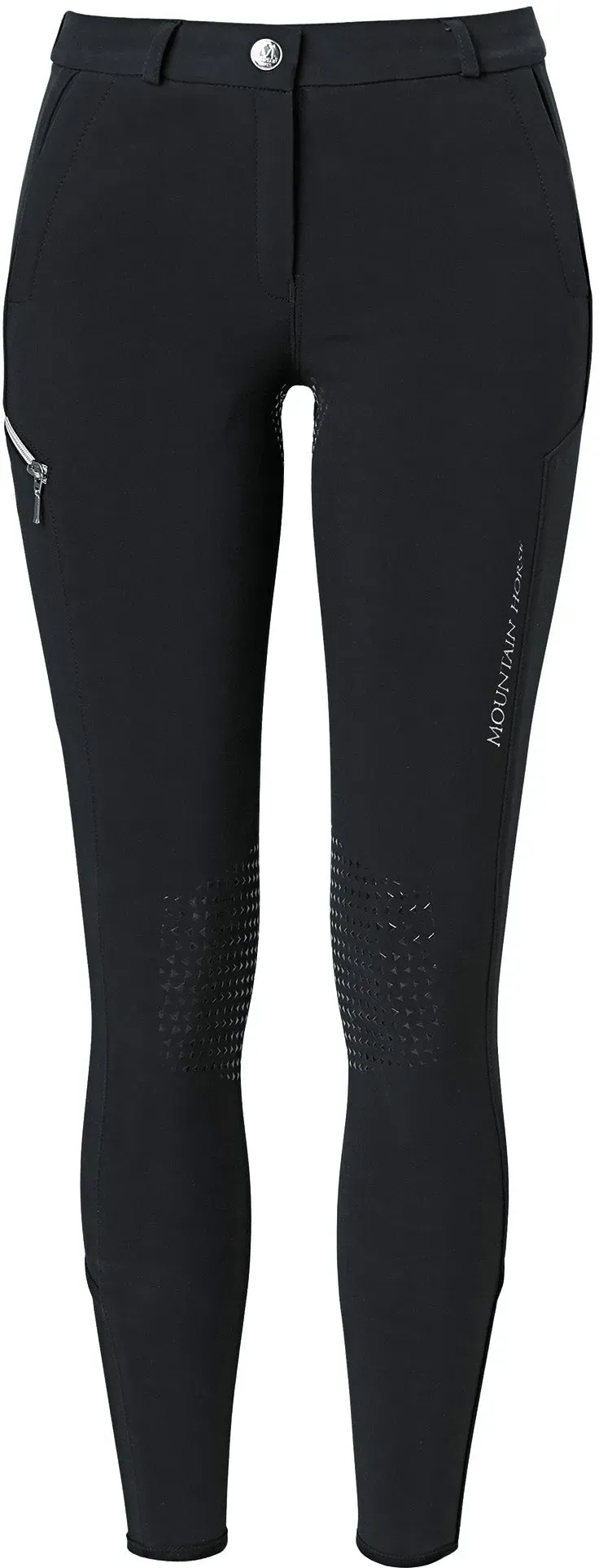 Mountain Horse Bond Damen Softshellreithose mit Vollbesatz