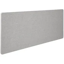 HJH Office Tischtrennwand FLEXMIUT D 160 cm, hellgrau