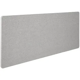 HJH Office Tischtrennwand FLEXMIUT D 160 cm, hellgrau