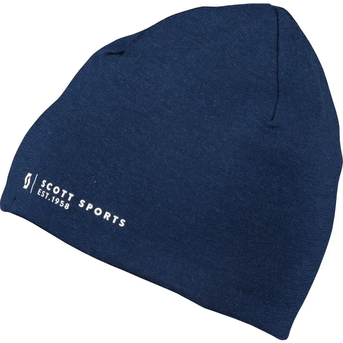 Scott Beanie Liner Merino dark blue (0114) -