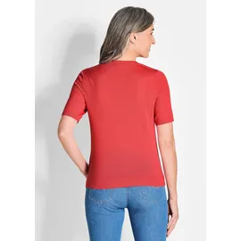 GOLDNER Strickpullover rot 25