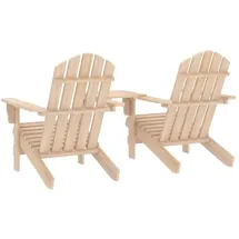 vidaXL Adirondack 165,5 x 86 x 89 cm Braun