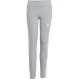 adidas Essentials 3 Stripes Leggings grau 164