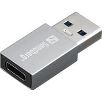 Sandberg USB-A USB-C Aluminium