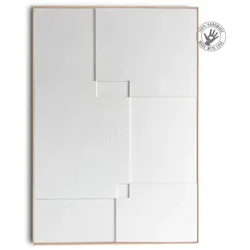 Bild REINDERS "Mercure", weiß, B:70cm H:100cm T:3cm, MDF, Bilder