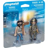 Playset PLAYMOBIL 71505 Polizei Dieb 9 Stücke - Bunt