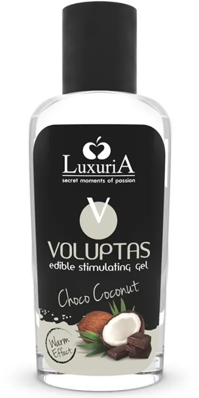 INTIMATELINE LUXURIA - VOLUPTAS ESSBARES MASSAGEGEL MIT WRMENDEM EFFEKT - KOKOSNUSS UND CREME 100 ML