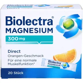 Hermes Arzneimittel Biolectra Magnesium 300 mg Direct Orange Pellets 20 St.