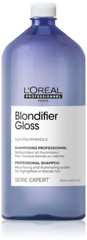 L’Oréal Professionnel Serie Expert Blondifier Regenerierendes Beauty-Shampoo für blondiertes Haar oder kaltblonde Strähnchen 1500 ml