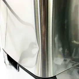 Les Collectors Sensormülleimer Gebürsteter Edelstahl N°1012, Fassungsvermögen 69L, 3 Fächer (47+11+11L), Automatische obere Öffnung, Infrarot-Erkennungssystem, Leise Schließung, Design