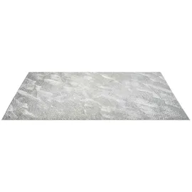 Carpet City "ANTIK481", grau, B:160cm H:10mm L:230cm, Polyester, Teppiche, Kurzflor, 3D-Optik, Klassisch-Modern für Wohnzimmer, Schlafzimmer