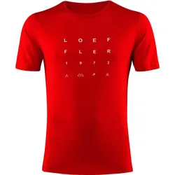 Löffler Men Printshirt Loeffler Transtex Single red (551) 56