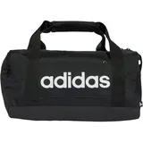 adidas Linear Duffelbag Black / Black / White XS