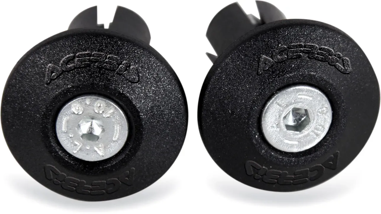 Acerbis universal, Embouts de guidon 10 Pack-Set - Noir