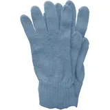 Mississhop 381 Feinstrick Kaschmir-Gemisch Beanie Mütze Slouch/XXL Schal/Handschuhe Jeansblau Einheitsgroesse Handschuhe