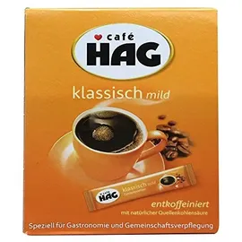 Café HAG Kaffee HAG Entkoffeiniert Löslicher Sachets Löslicher 2/5 25 Stück à 1.8 g