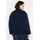 senses.the label Oversized Bomberjacke in Woll-Optik blau L/XL,