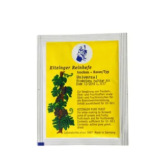 "Arauner" Trockenhefe UNIVERSAL 5 Gramm ❁ ausreichend für bis zu 50 Liter