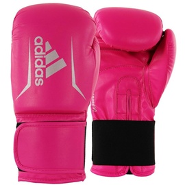adidas Unisex Speed 50 Boxhandschuhe, pink/silber, 8 oz EU