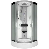 AcquaVapore Dampfdusche Duschtempel Sauna Dusche Duschkabine D46-50M2 90x90