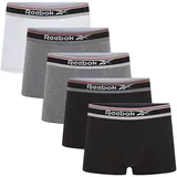 Reebok Boxer JAY schwarz S 5er Pack
